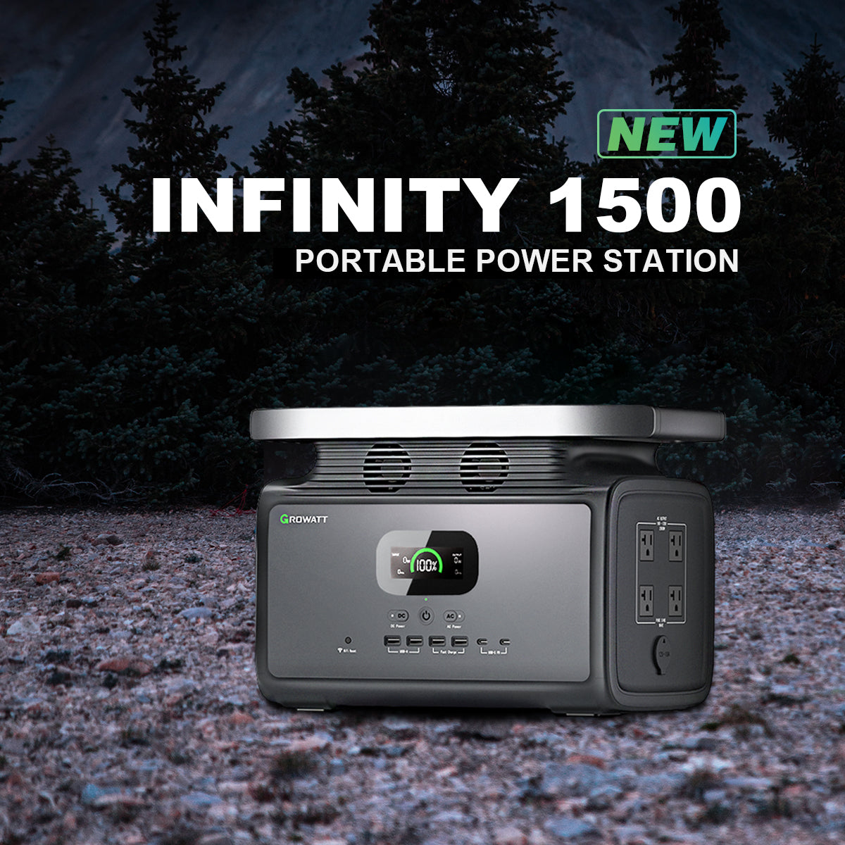 Growatt portable power station