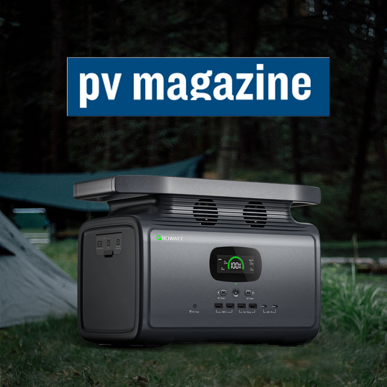 Growatt portable power station
