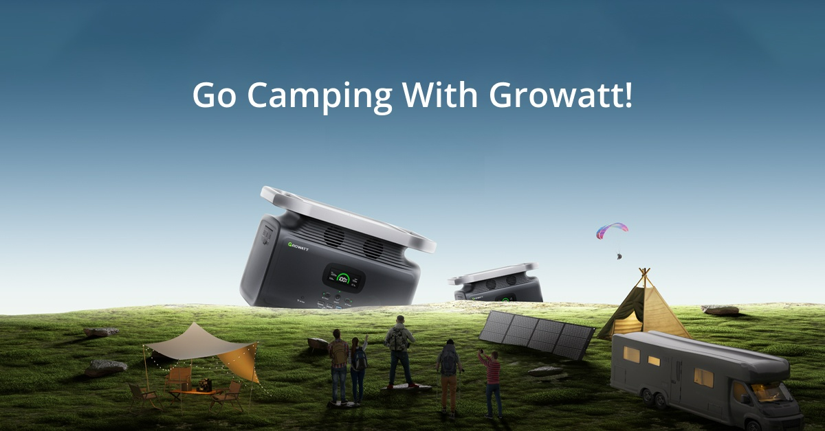 go camping with Growatt