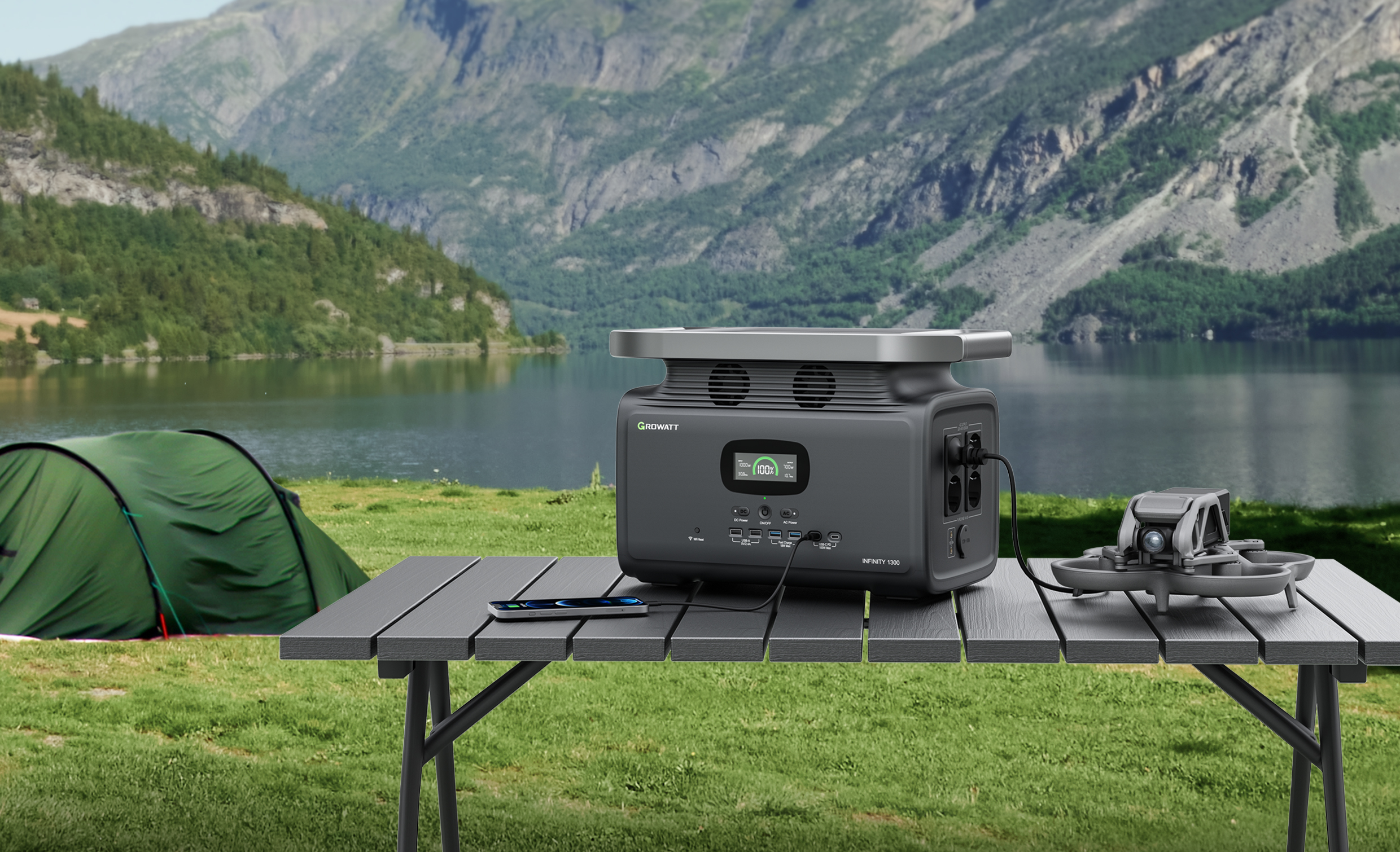 Growatt portable power station