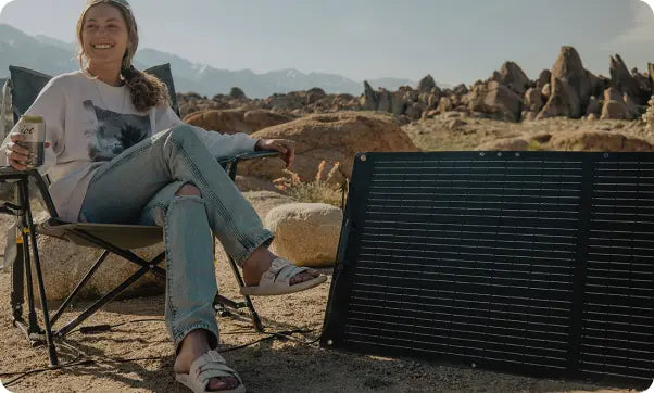 800W solar input for a LiFePO4 power station INFINITY 1300