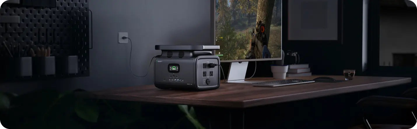 LiFePO4 power station with UPS