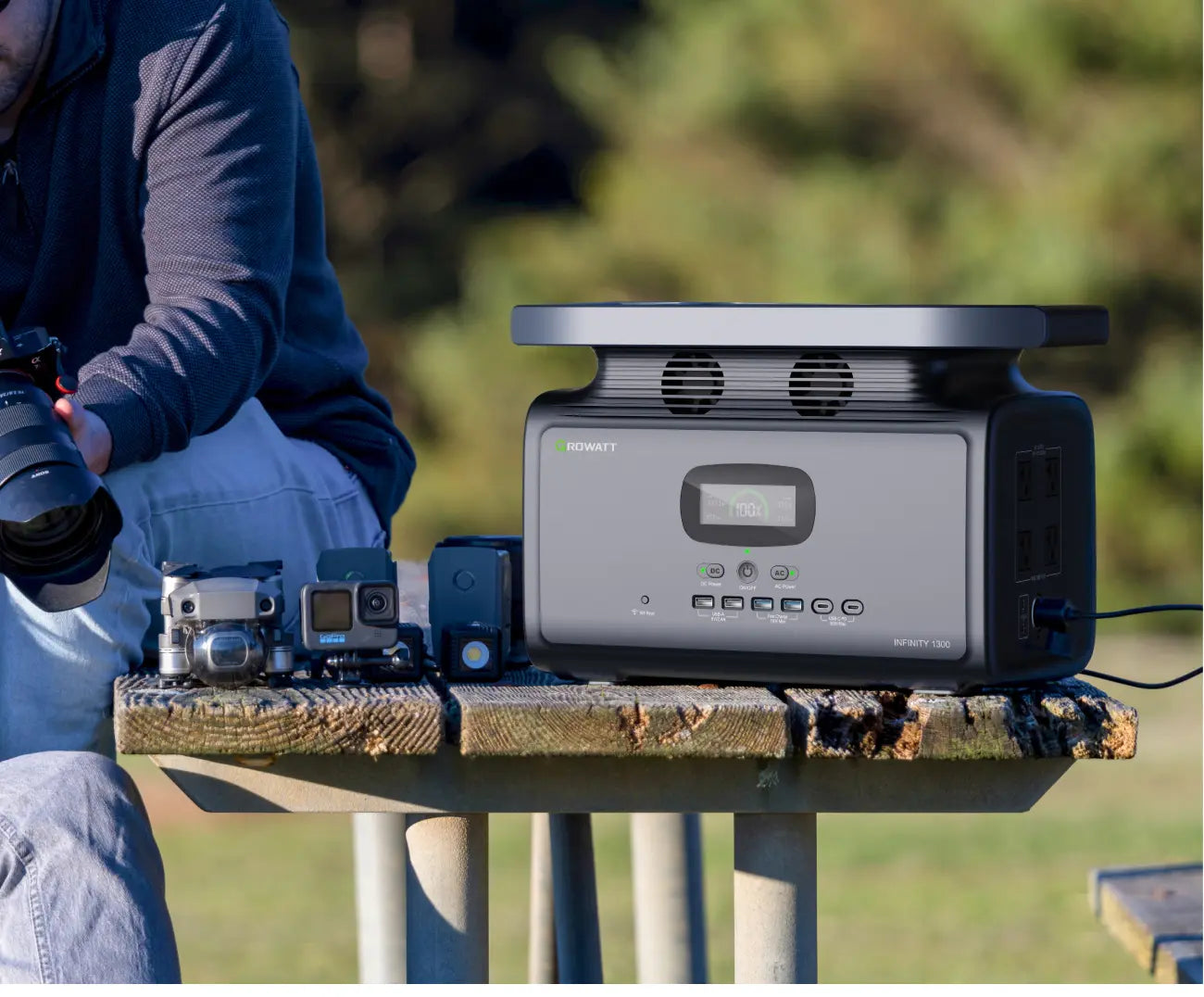 lifepo4 solar generator for camping