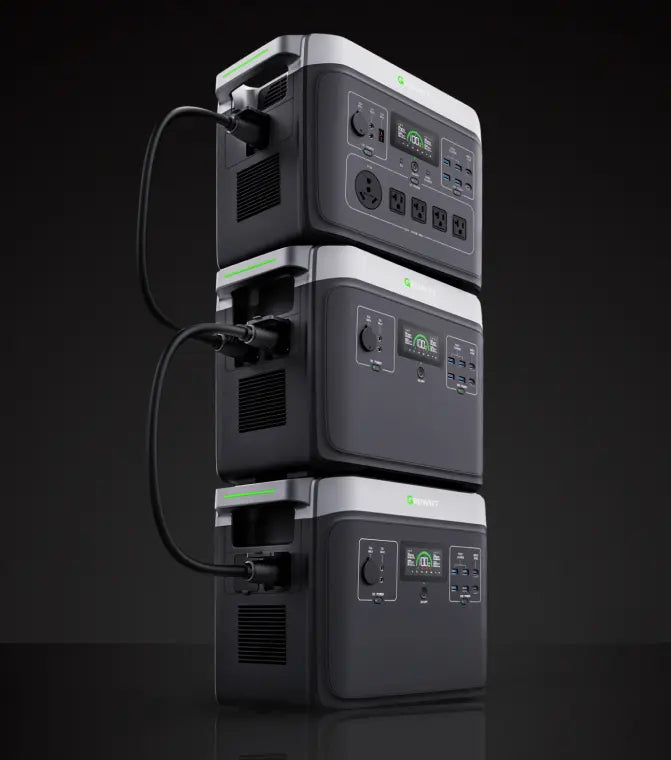 INFINITY 2000 portable power station with 2 battery