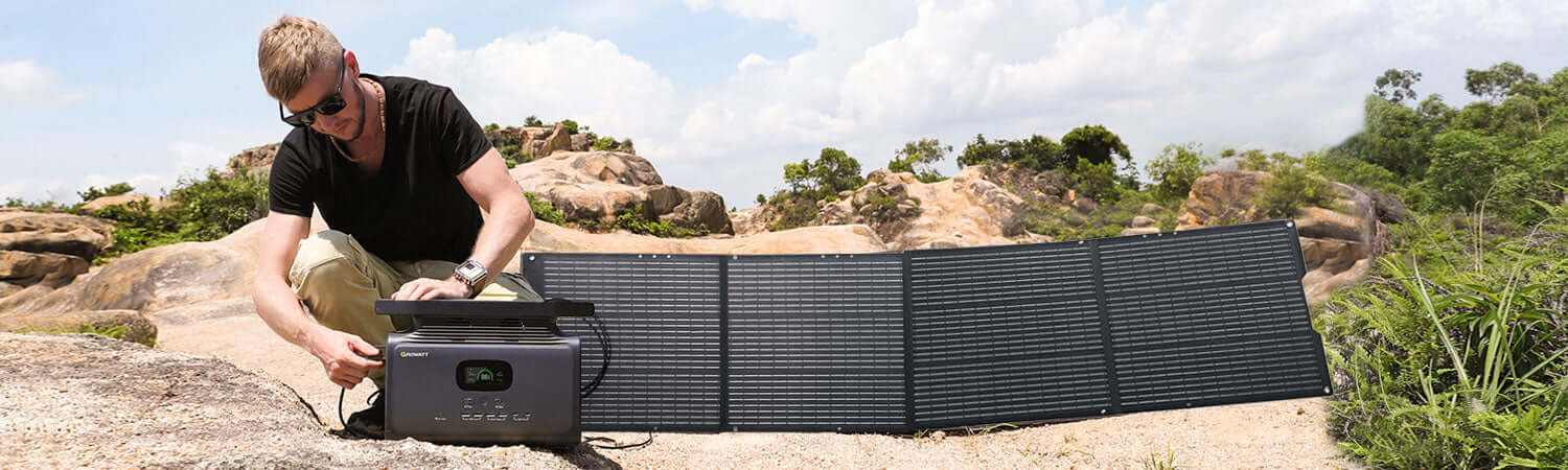 outdoor solar power - Growatt
