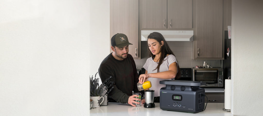 Using a Solar Generator for coffee machine