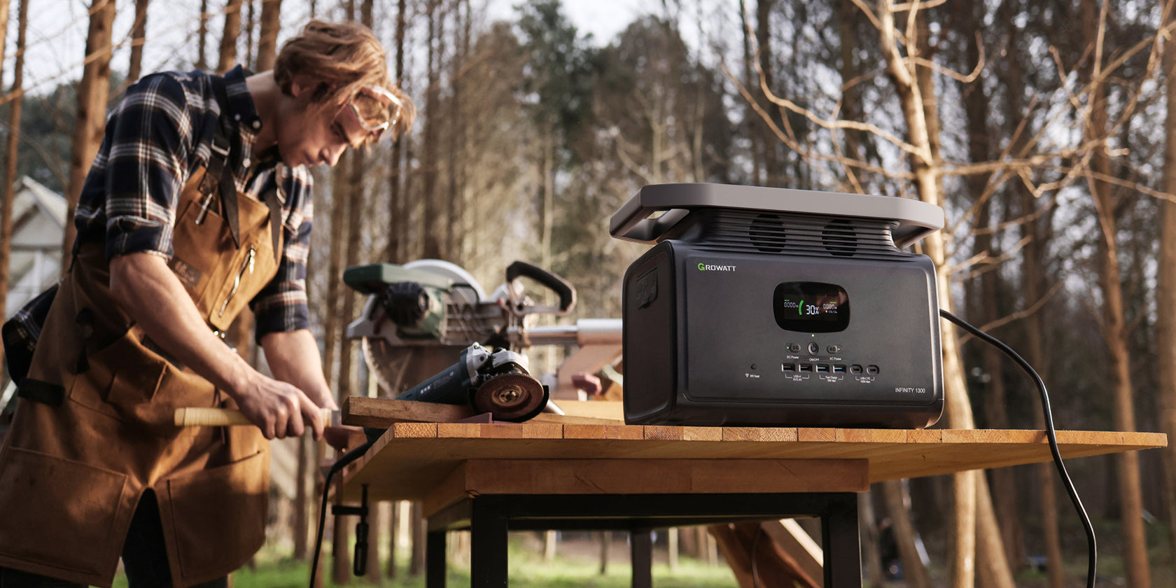 Portable Power Station vs Generator - Growatt