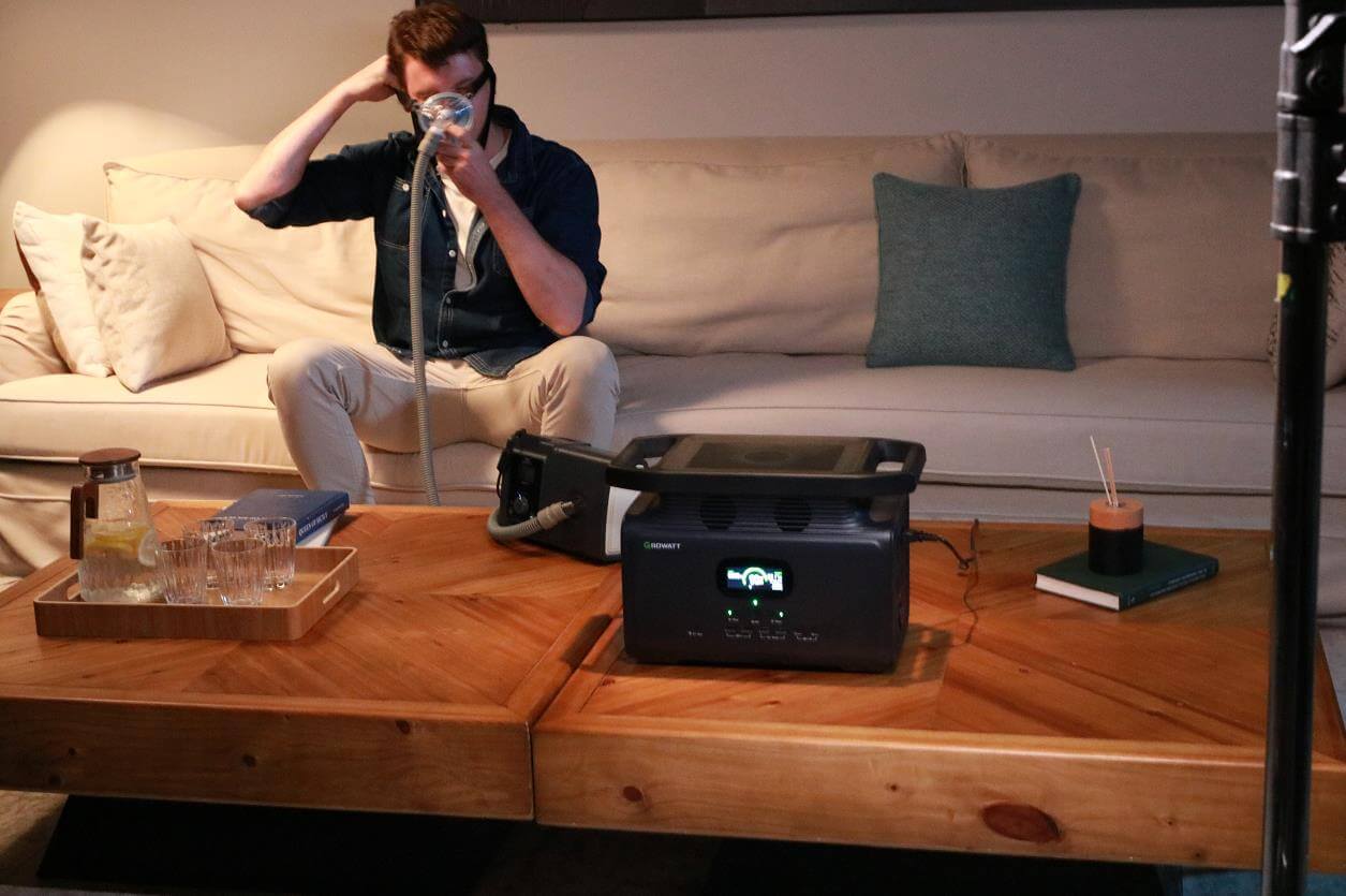 best portable power station for CPAP - Growatt