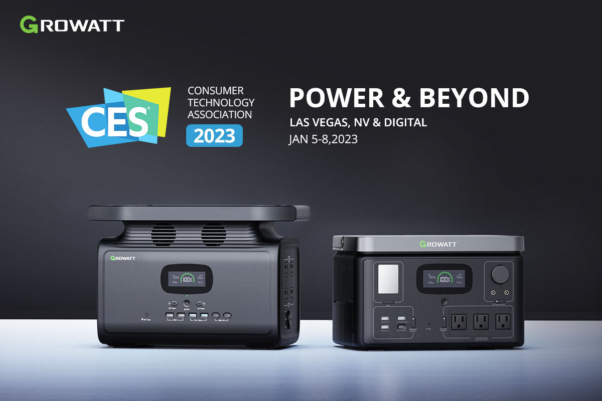 Growatt Shines CES 2023 with Two Vital Reveals