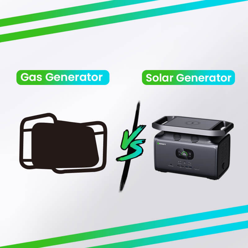 Solar Generator vs. Gas Generator (A Technical Comparison)