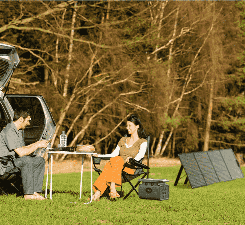 camping with solar power - Growatt