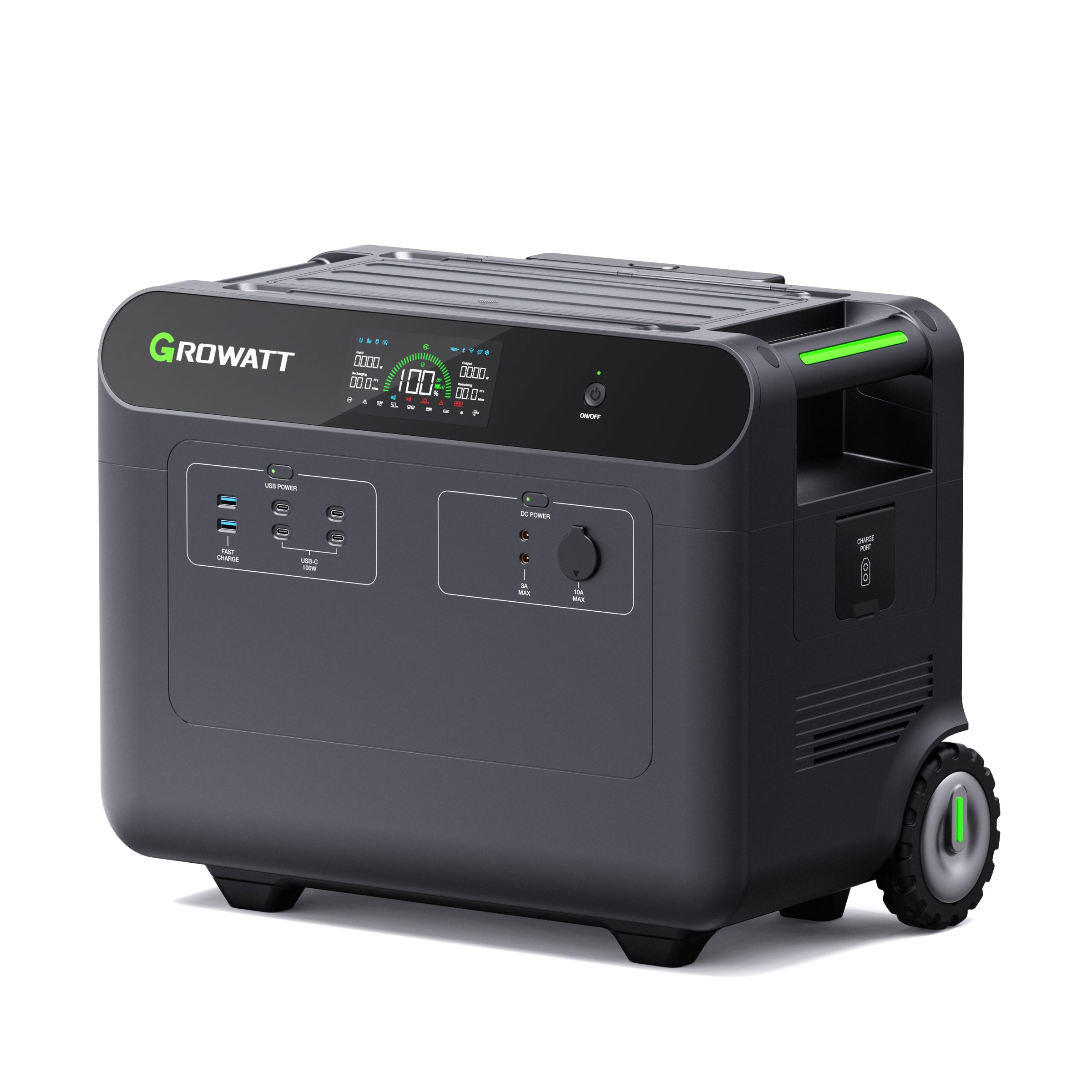 Growatt HELIOS 3600 Portable Power Station (Used)