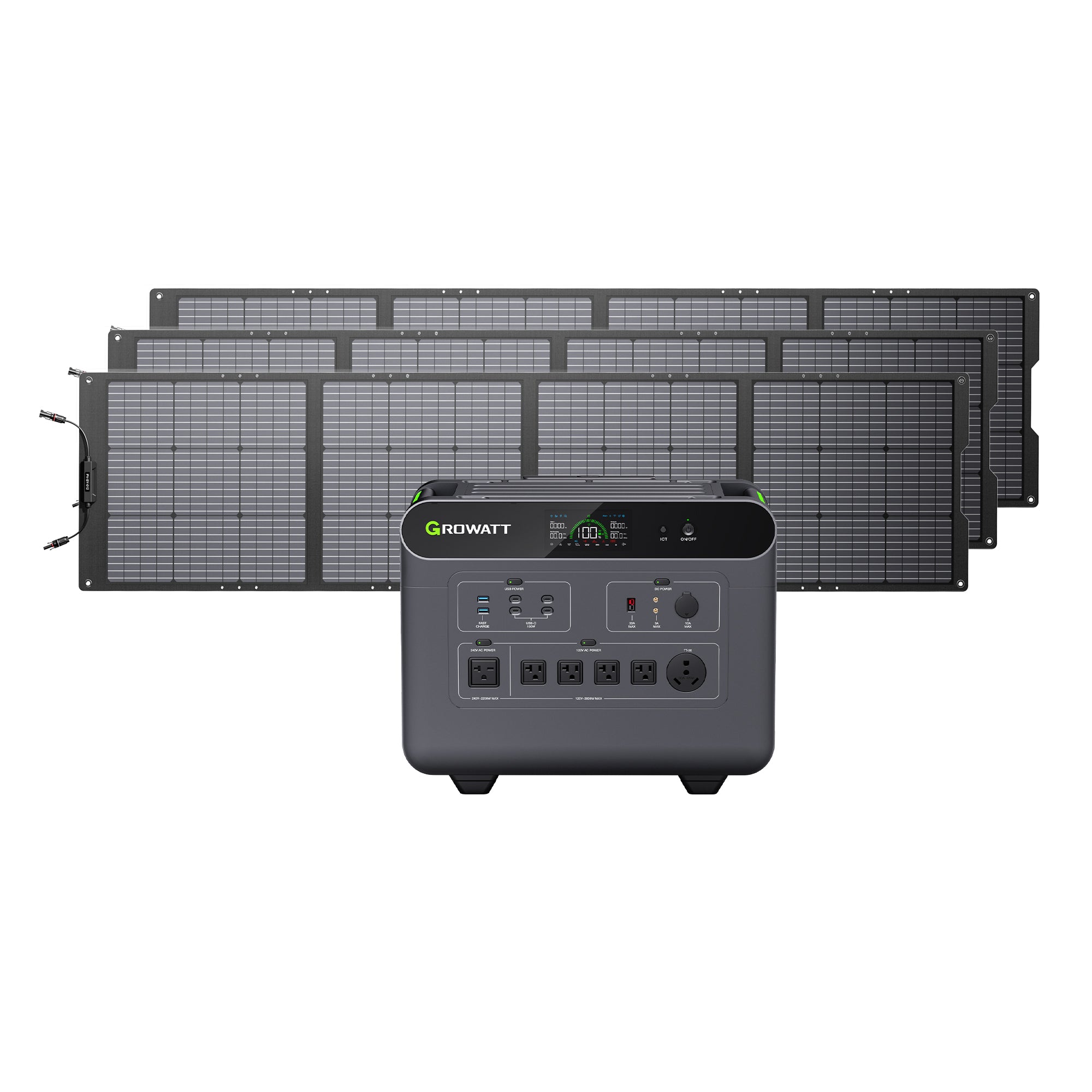 Growatt HELIOS 3600 Portable Power Station (Used)