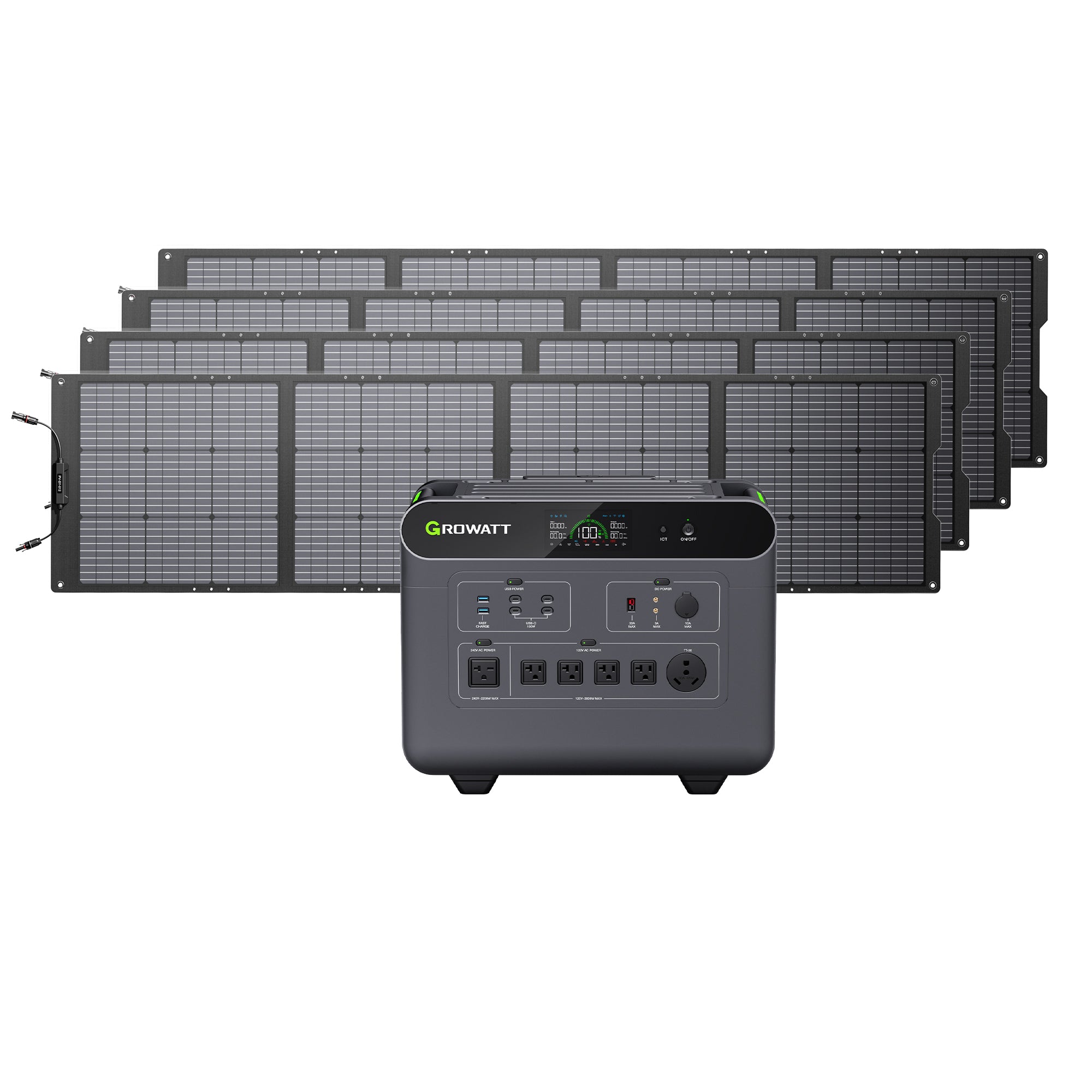 Growatt HELIOS 3600 Portable Power Station (Used)