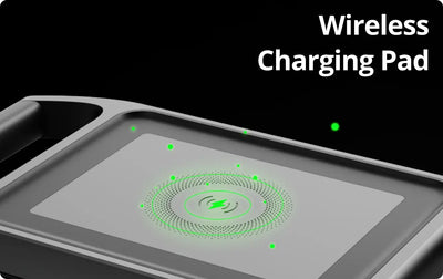 INFINITY 1300 LiFePO4 solar generator wirless charging pad