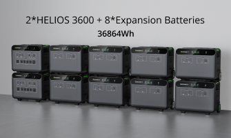 Growatt Helios 3600 Whole home solar generator