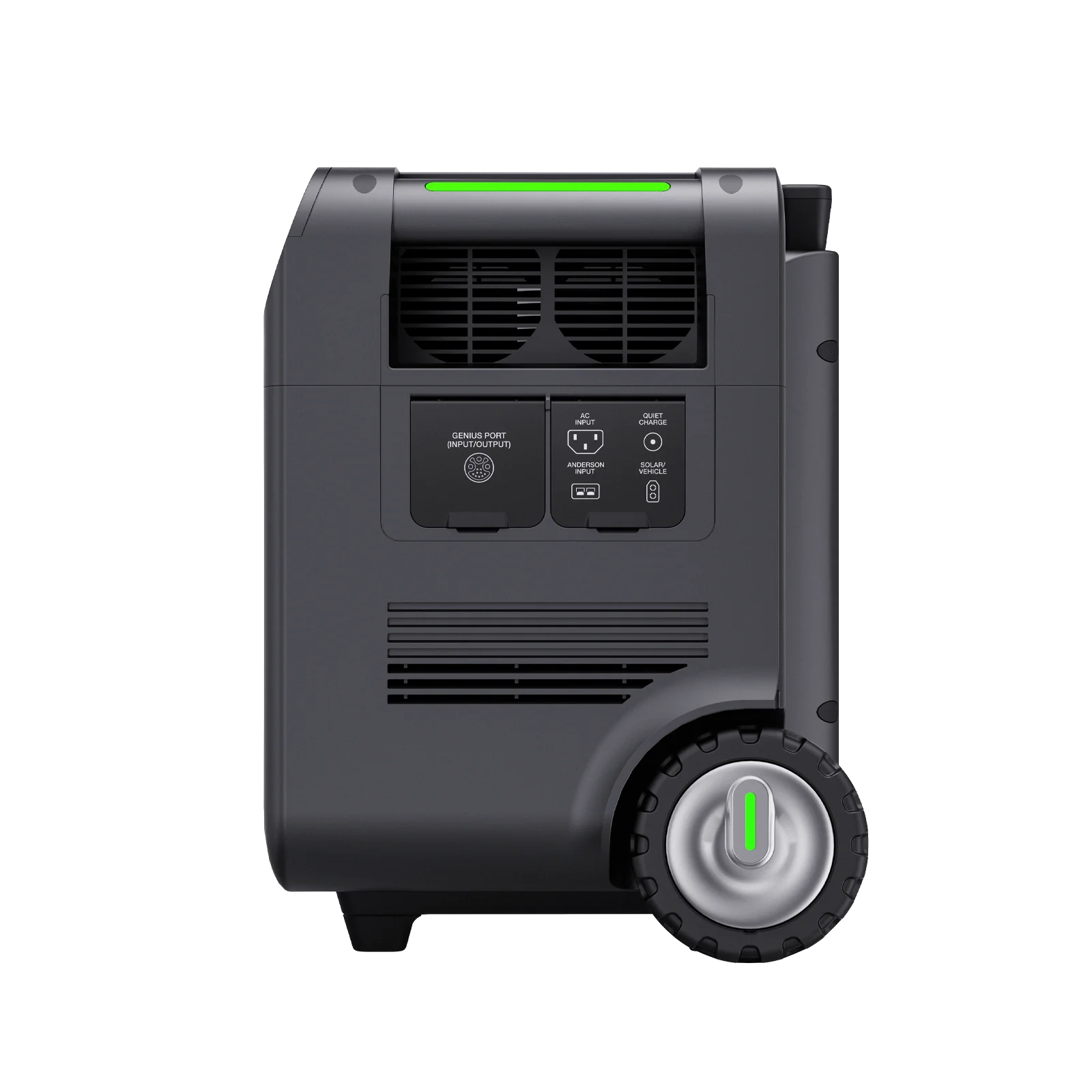 Growatt helios 3600 portable power station right view