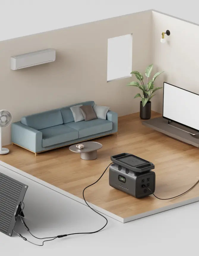 A Solar Generator Work for home