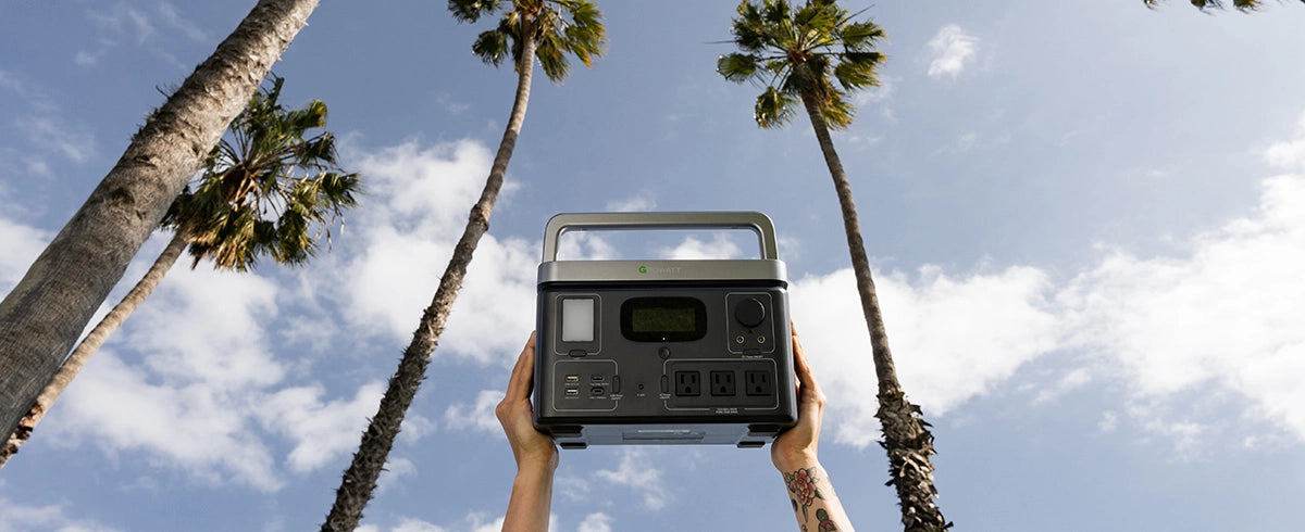 Growatt Portable power station for camping